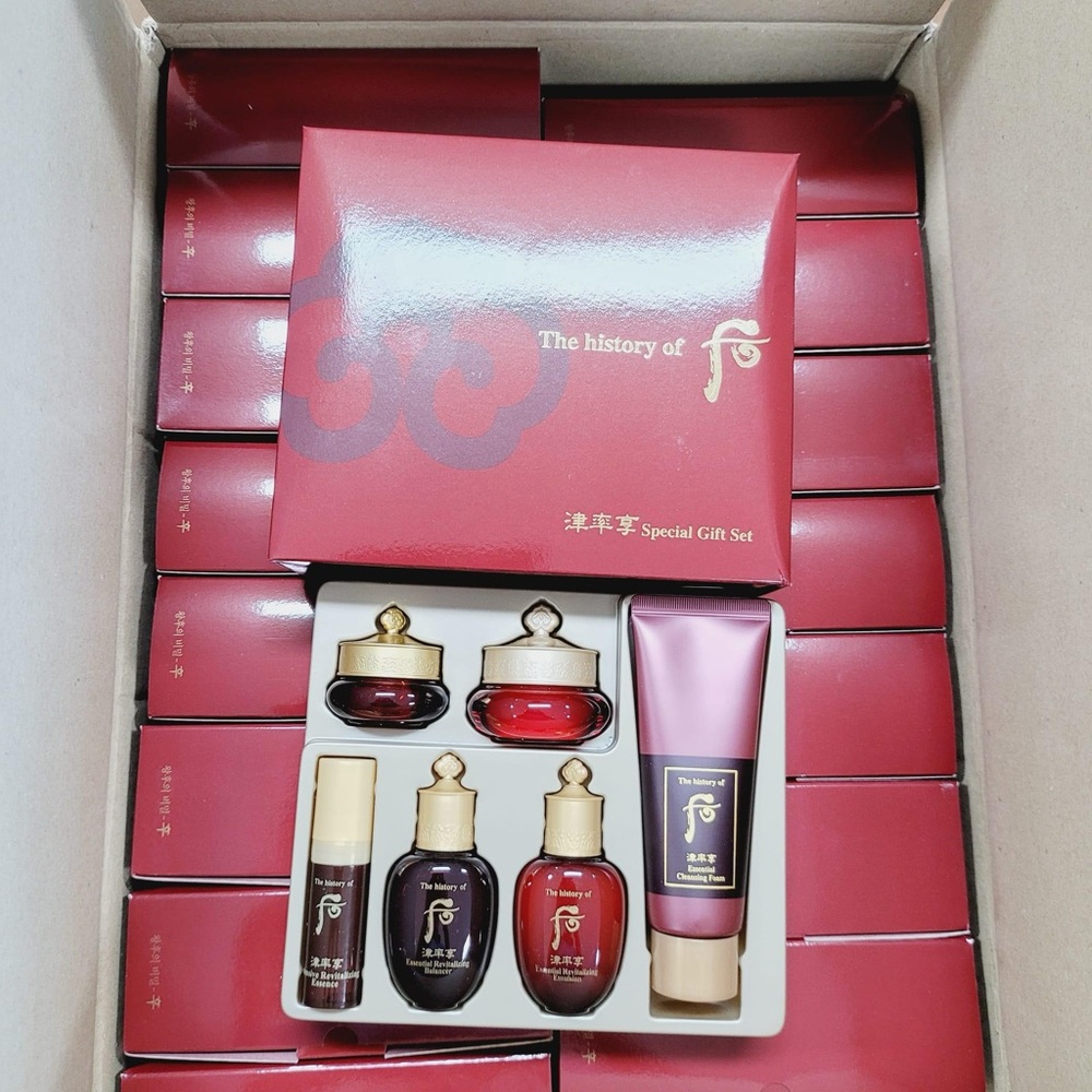 The history of Whoo Jinyulhyang Kit Jinyul 6 items Special Gift Set